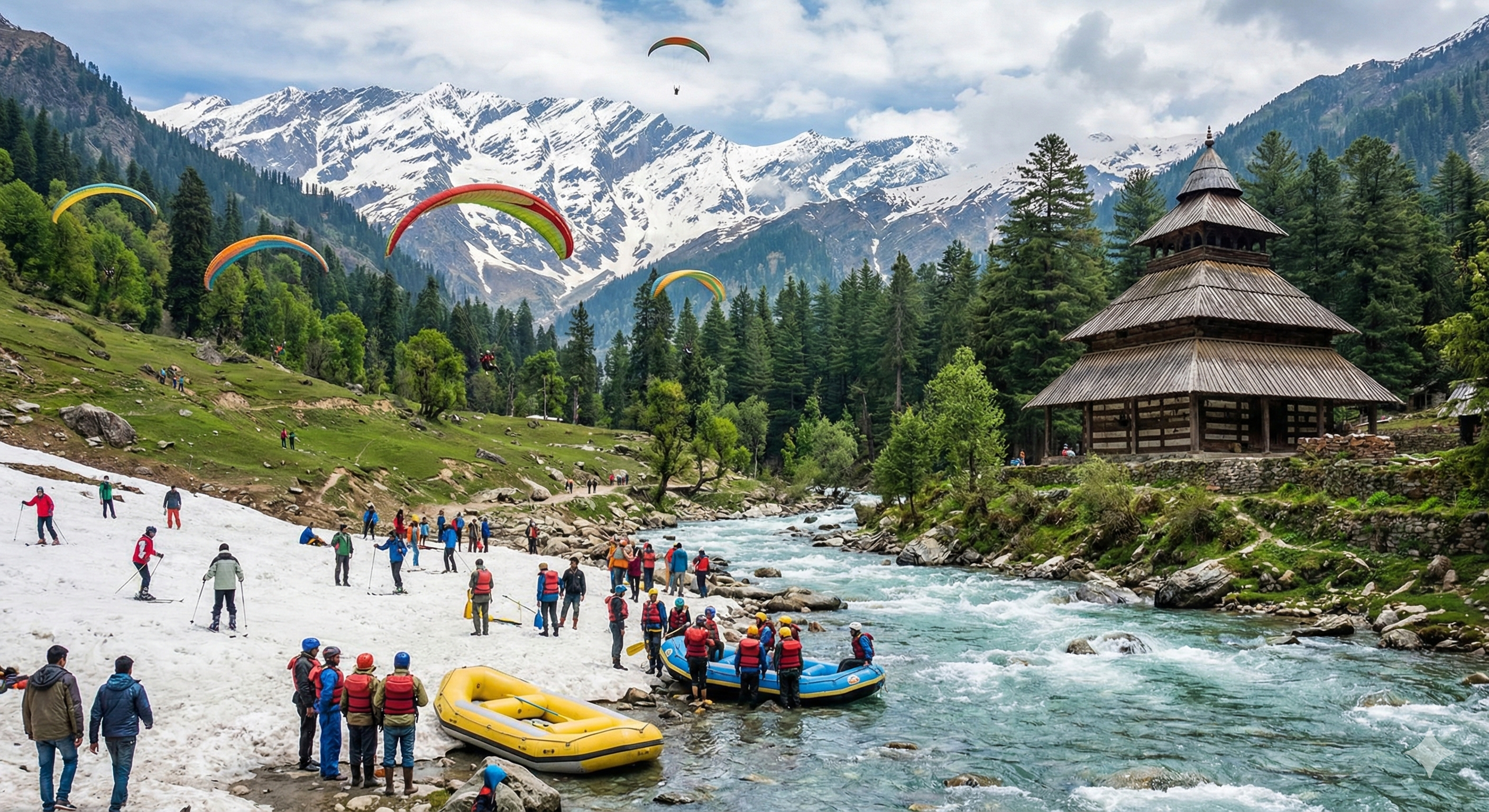 Kullu Manali Adventure Package